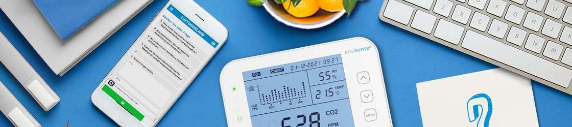 Häufig gestellte Fragen EnviSense CO2-Messgerät