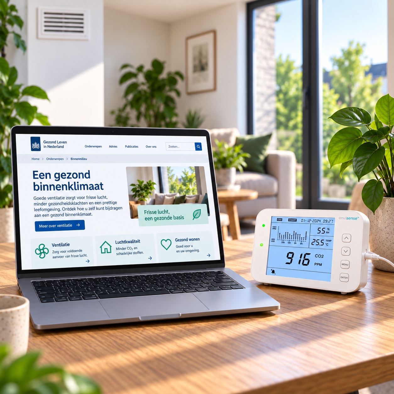 Envisense Co2 monitor