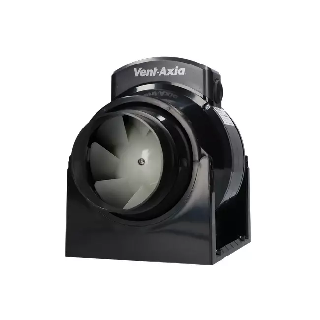 Vent-Axia Rohrventilator 200mm gemischter Durchfluss mit Zeitschaltuhr - Lineair 200T