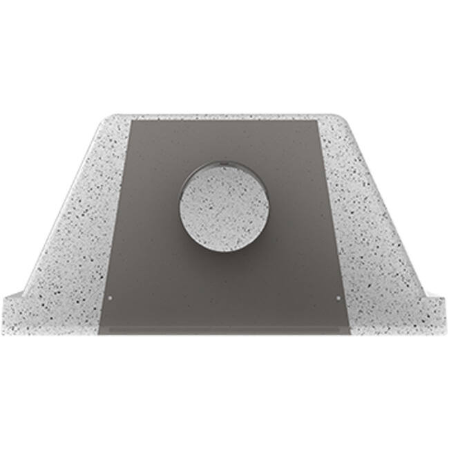 EPS Plenum isoliert 590x590 Ø 200mm