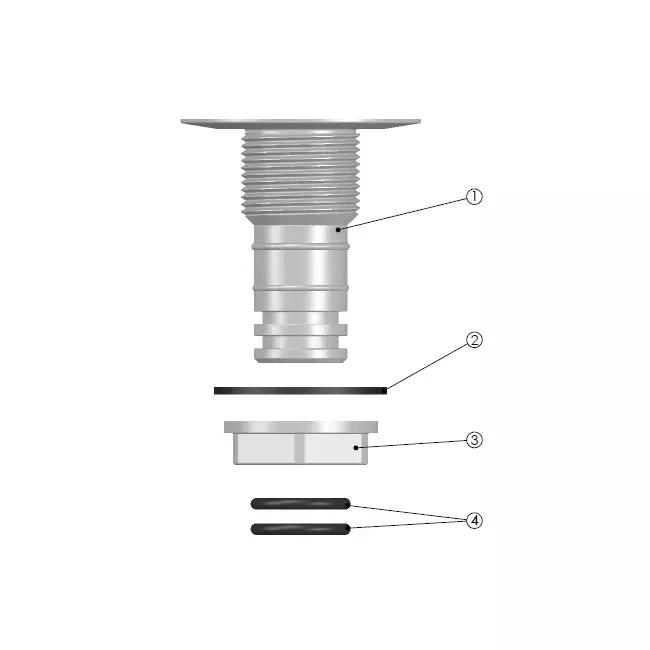 RDP20 Abfluss  Ø 20 mm