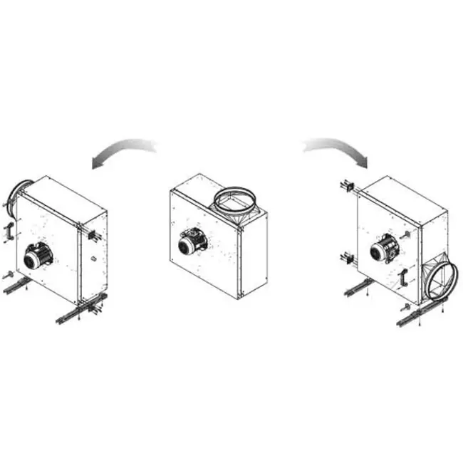 Kastenventilator mit frequenzgesteuerter - MPS 560 D4 40