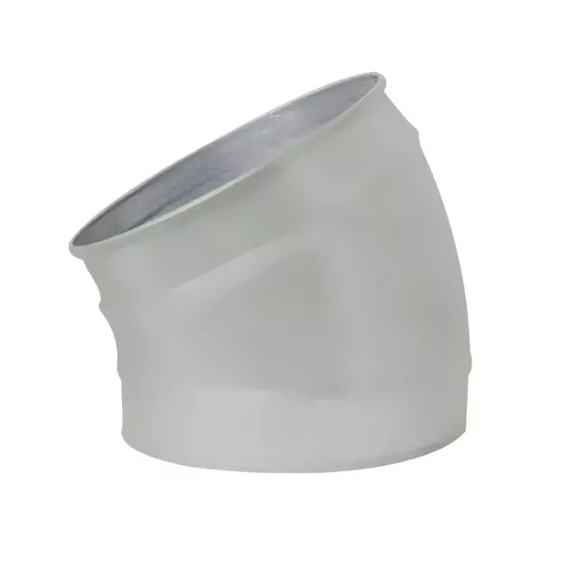 Wickelfalz Bogen 30° Ø 250mm - maßgeschneidert RAL7035