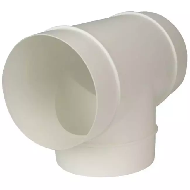 T-Stück Kunststoff Ø 125 mm AT125