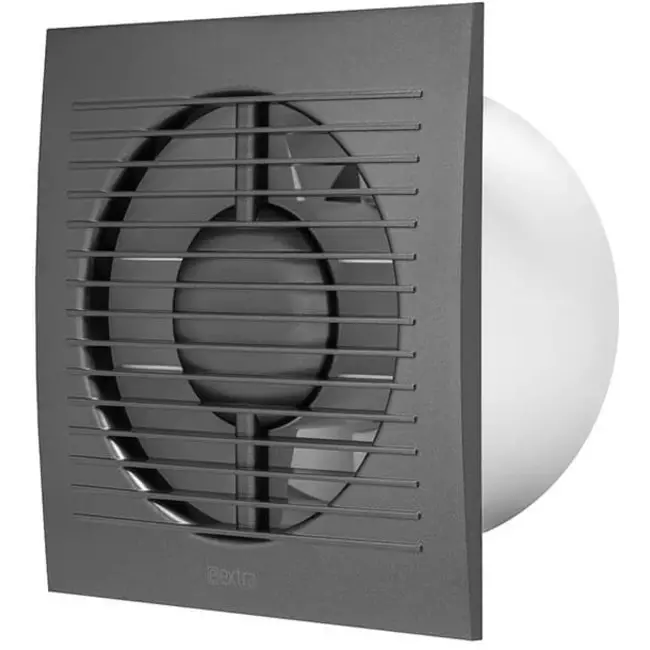 Badlüfter Ø 100 mm anthrazit mit Timer - Standard EE100TA