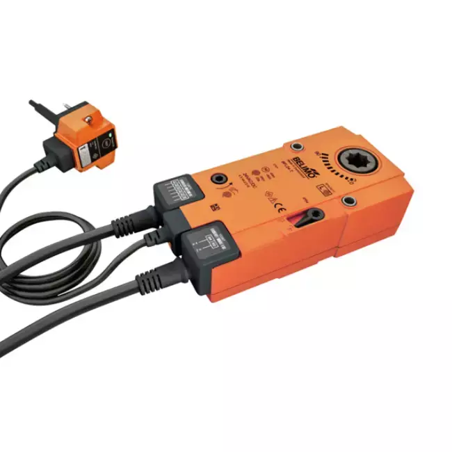Stellmotor für Brandschutzklappen 24V, 18 Nm, öffnen/schließen - E-BF24 T