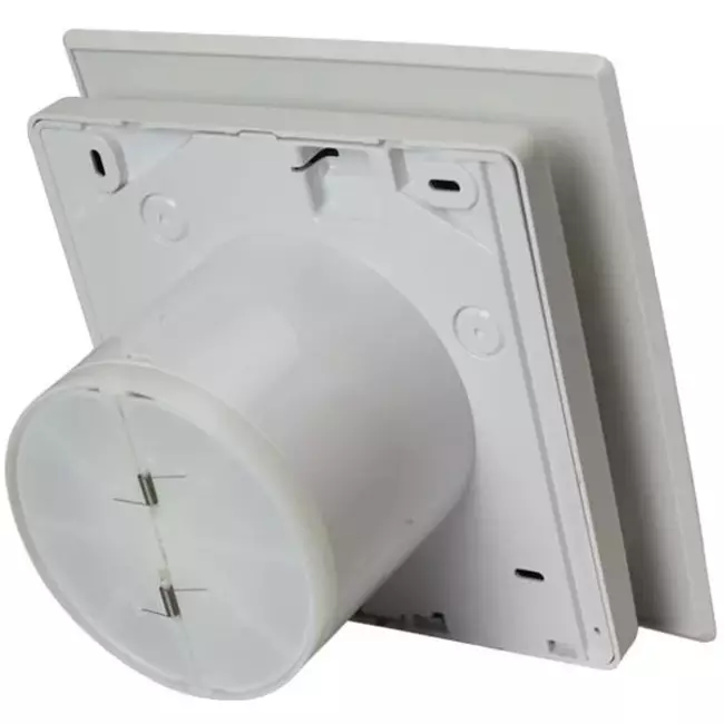 Itho Daalderop Badlüfter Ø100 mm- weiß mit Timer und 2 Geschwindigkeiten BTV-ssst T