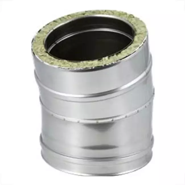DW Durchmesser 100 mm (100/150) Biegung 15 gr I316L/I304 (D0,5/0,6)