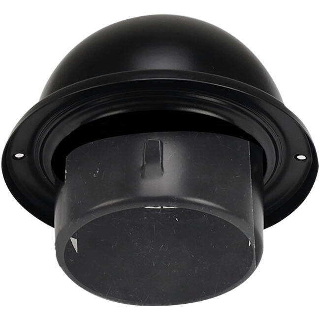 Edelstahl-Pendelrollenrost 150 mm Wanddurchlass - EL-SS-B150 SS RAL9005