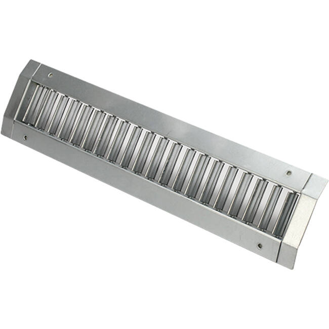 Rohrgitter einzeln verstellbar 325x75 mm für Wickelfalzrohre 160 bis 400 mm - DGS-SB325x75