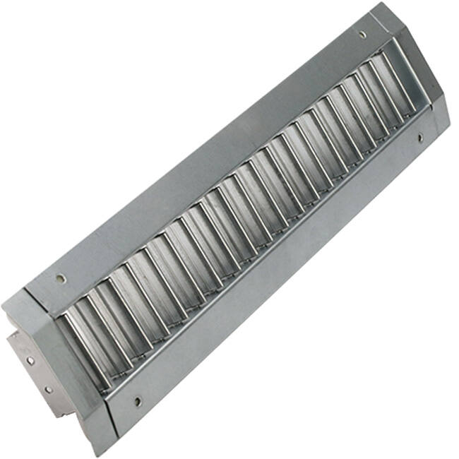 Rohrgitter einzeln verstellbar 325x75 mm für Wickelfalzrohre 160 bis 400 mm - DGS-SB325x75