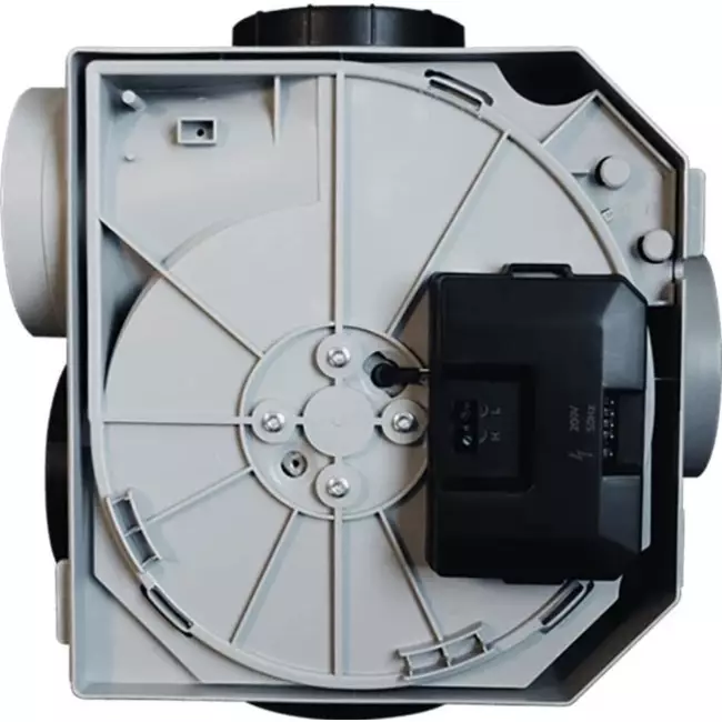 Itho Daalderop CVE-S ECO Optima Inside Hochleistungspaket HP 415 m³/h + Feuchtigkeitssensor + CO2-Sensor + RFT-N Auto control + 4 Ventile - perilex plug