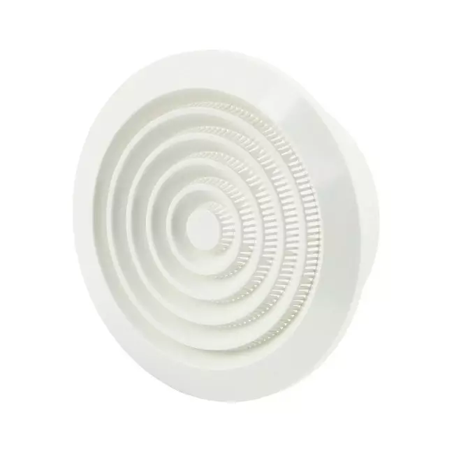 Lüftungsgitter Kunststoff rund Ø125mm NGA125