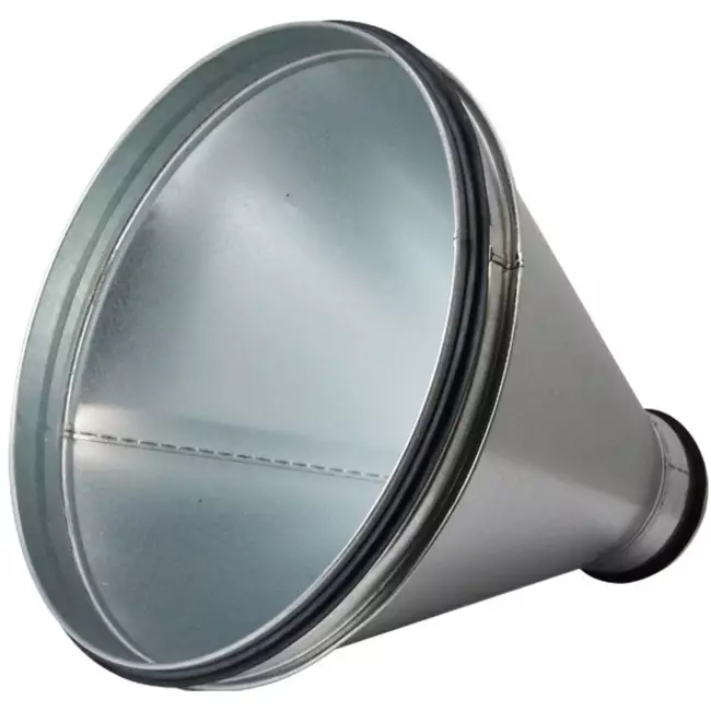 Reduzierstück Ø 315mm - Ø 250mm für Wickelfalzrohre