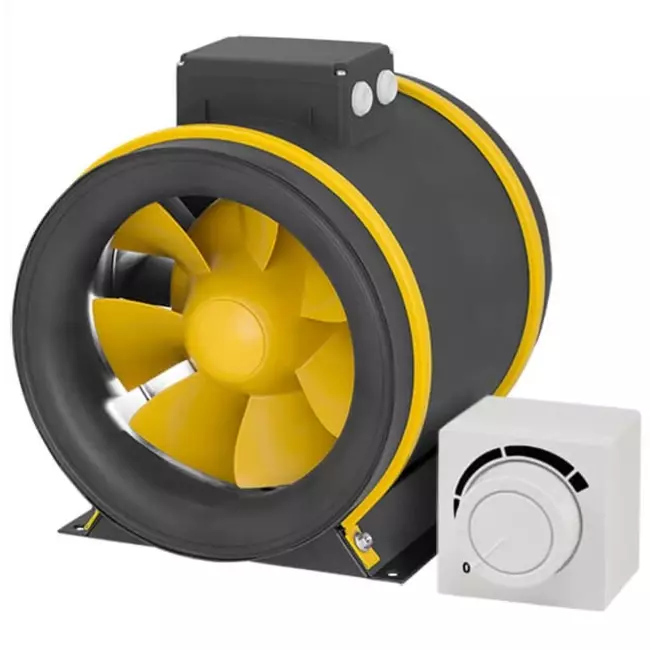 Ruck Etamaster M Rohrventilator - 3300 m³/h - Ø 400 mm + 3-Stufenschalter