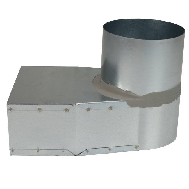 Schieferwinkel 220x80 mm bis Durchmesser 125 mm für Rohrleitungen