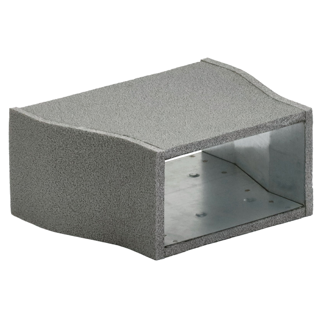 Thermoduct-Reduzierstück 300x80 auf 170x80 für Rohrleitungen