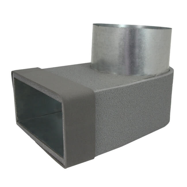Thermoduct-Manschette 170 mm x 80 mm bis Durchmesser 150 mm für Rohrleitungen