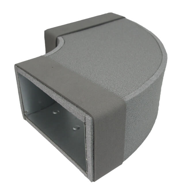 Thermoduct Bogen für Flachkanal 90º 300x80 mm Horizontal