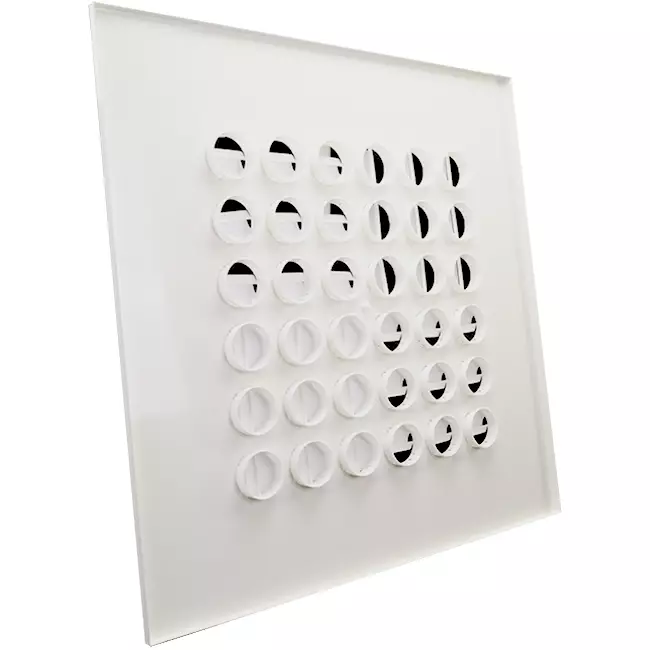 Multinozzle Deckenluftdurchlass 596x596mm – MN16 RAL9010