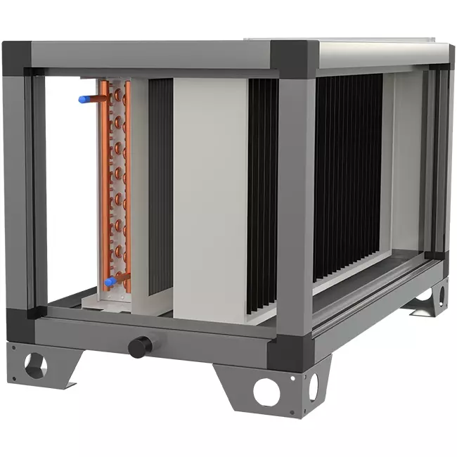 Maxivent Wasserregister mit automatischer Umschaltung 56,80 kW Heizung, 19,40 kW Kühlung - CCW1
