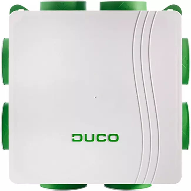 DucoBox Silent 2.0 400 m³/h + RF-Steuerung + CO2-Sensor - Sicherheitsstecker