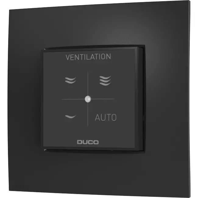 Duco CO2 Raumfühler mit Steuerung RF/Wired schwarz