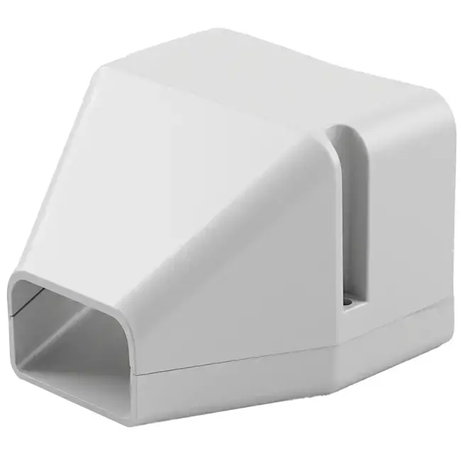 ClimaConnect Endstück für Montageschacht 75 mm - RAL 9010