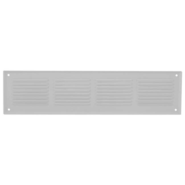 Wanddurchlass 400x100mm Aluminium - RAL9016