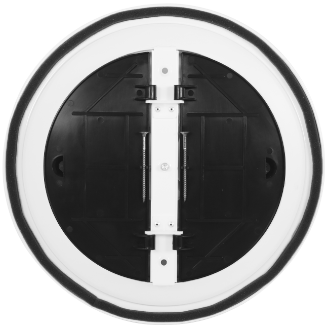 Deckendiffusor rund mit festem Muster Ø 250 mm - RAL9016