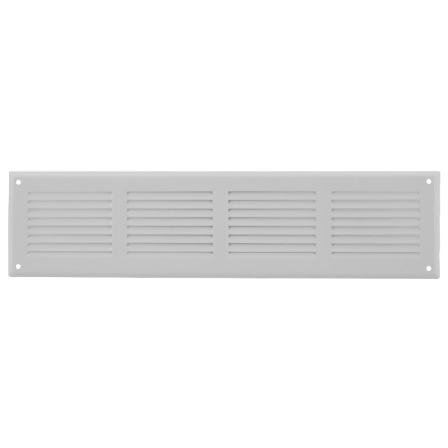 Wanddurchlass 400x100mm Aluminium - RAL9016
