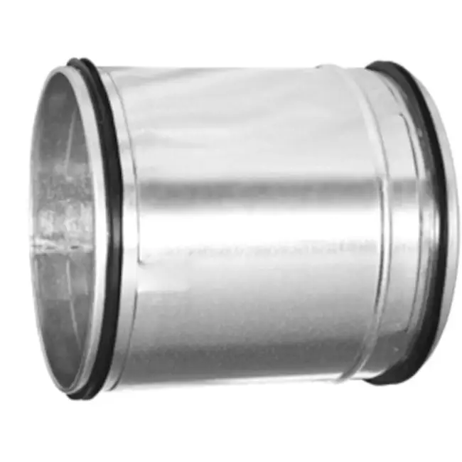 Wickelfalz-SAFE Verlängerte Schiebverbindung mit Gummi 315 mm (galvanisiert)