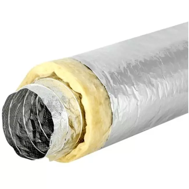 Sonodec Lüftungsschlauch 100 mm akustisch thermisch isoliert (10 Meter)
