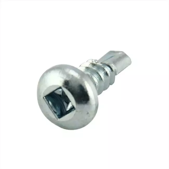 Blechschraube 4,2 x 13 verzinkt - Vierkantantrieb - 1000 Stück