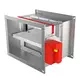 Brandschutzklappe rechteckig Handbetrieb - E-FD25 450x200 R