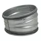 Wickelfalz Bogen SAFE 15° Ø 125mm