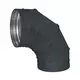 Wickelfalz Bogen 90° Ø 250mm - maßgeschneidert RAL7016