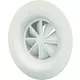 Dralldurchlass mit Diffusorring mit zentrale Schraubbefestigung 315 mm - Mischfarbe RAL 9010
