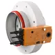 Brandschutzklappe rund kompakt 315 mm Servomotor 24V - E-FDC DD M24 D315