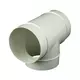 T-Stück Kunststoff Ø 125 mm AT125
