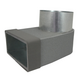 Thermoduct Rohranschluss 220x80 mm nach Ø 150 mm