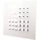 Multinozzle Deckenluftdurchlass 596x596mm – MN16 RAL9010