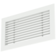 Aluminium-Stabgitter - mit Reibungsfedern - 400x100 mm - RAL 9016