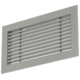 Aluminium-Stabgitter - mit Reibungsfedern - 600x150 mm - Eloxiertes Aluminium