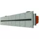 Ergovent verputzbarer rahmenloser Schlitzdurchlass 1000 mm mit Anschlussdurchmesser 90 mm - Profil