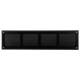 Wandauslass 300x100mm Aluminium - RAL9005 30% Glanz