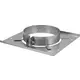 Bodenplattenhalter für Rohrdurchmesser 80 mm I304