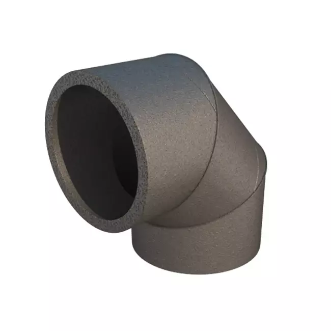 Ubbink Aerfoam 90 Grad Biegung 125 mm