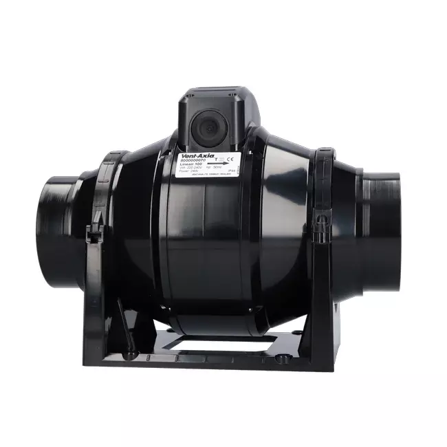 Vent-Axia Rohrventilator 200mm gemischter Durchfluss mit Zeitschaltuhr - Lineair 200T