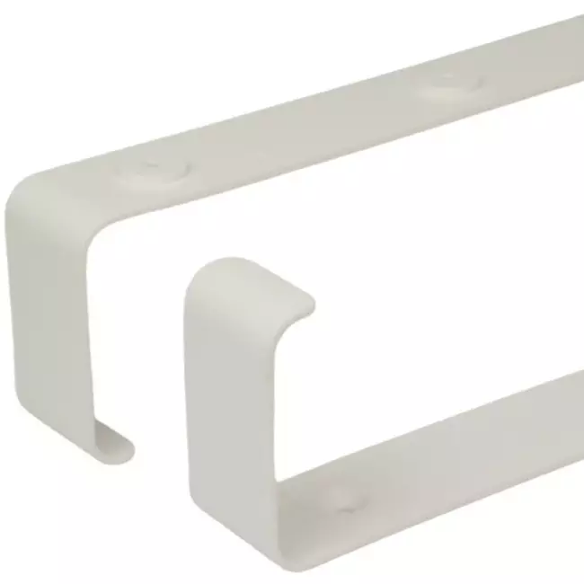 Rechteckige Schellen Kunststoff (2 Stück) 220x90 mm